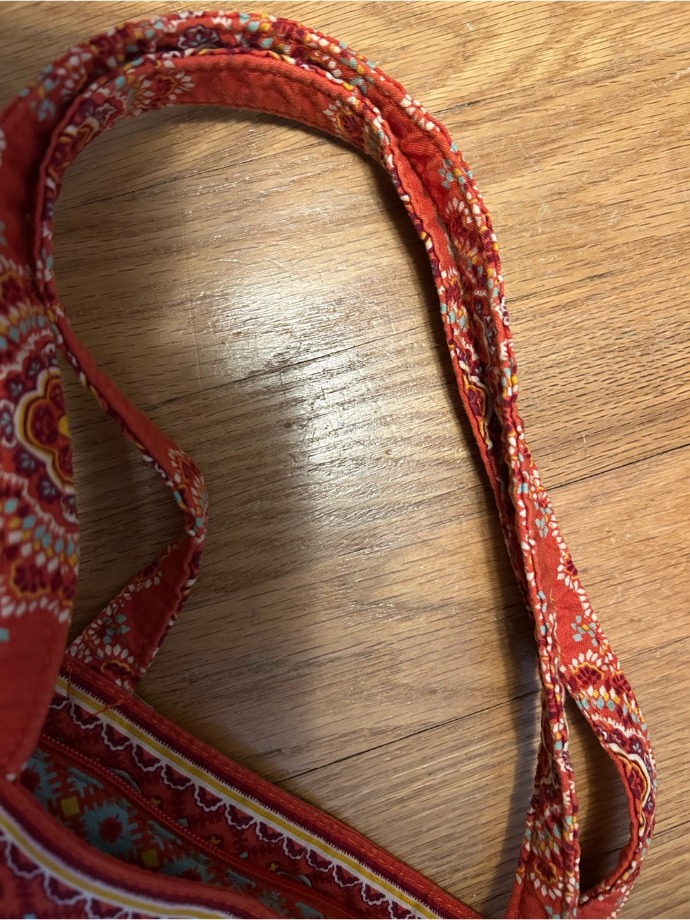 Vera Bradley paprika paisley Crossbody , Morgan toys, wallet & cosmetic bag - Picture 8 of 11